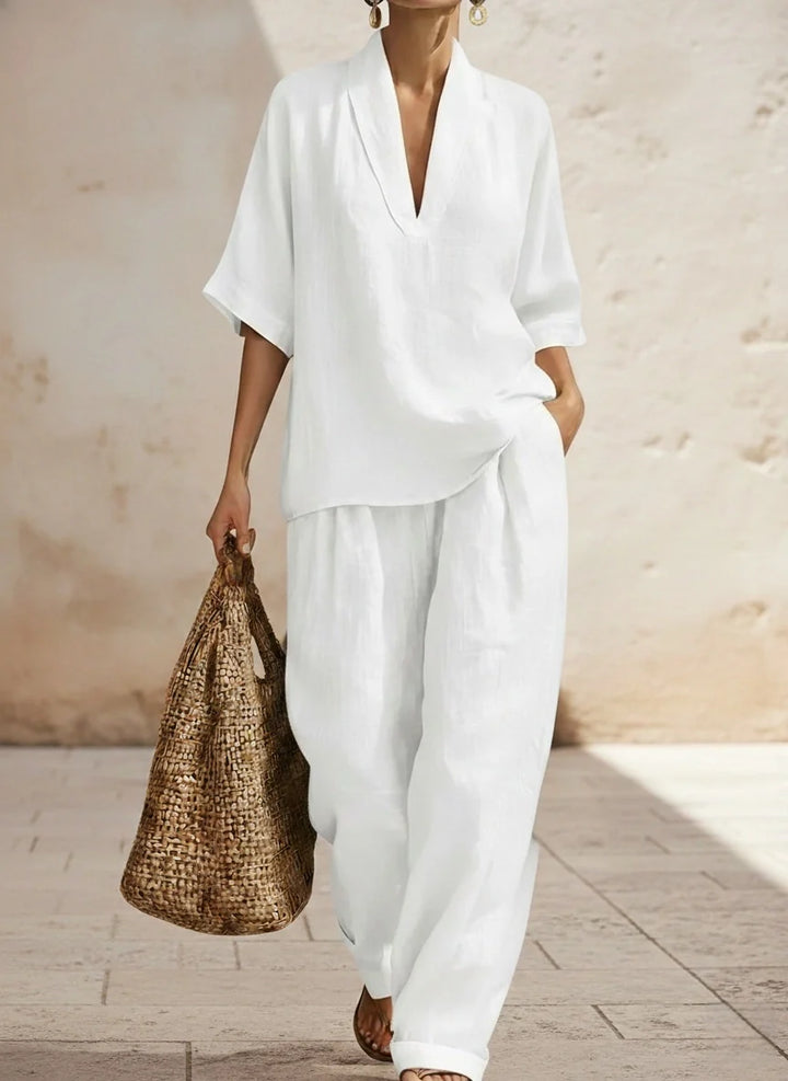 Lilly | Effortless Linen Two-Piece Set