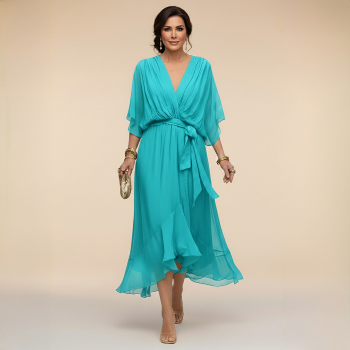 Christina | V-neck dress