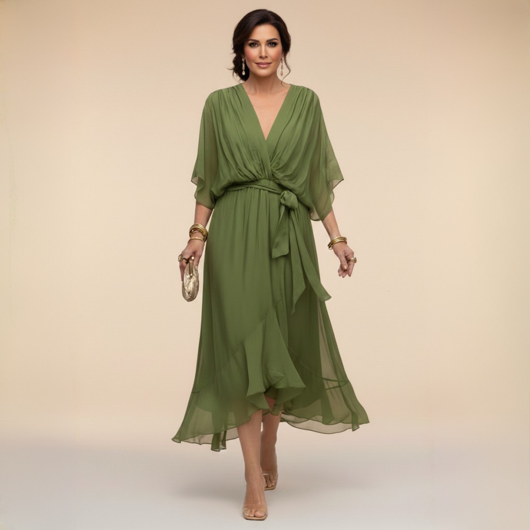Jennifer | V-neck dress