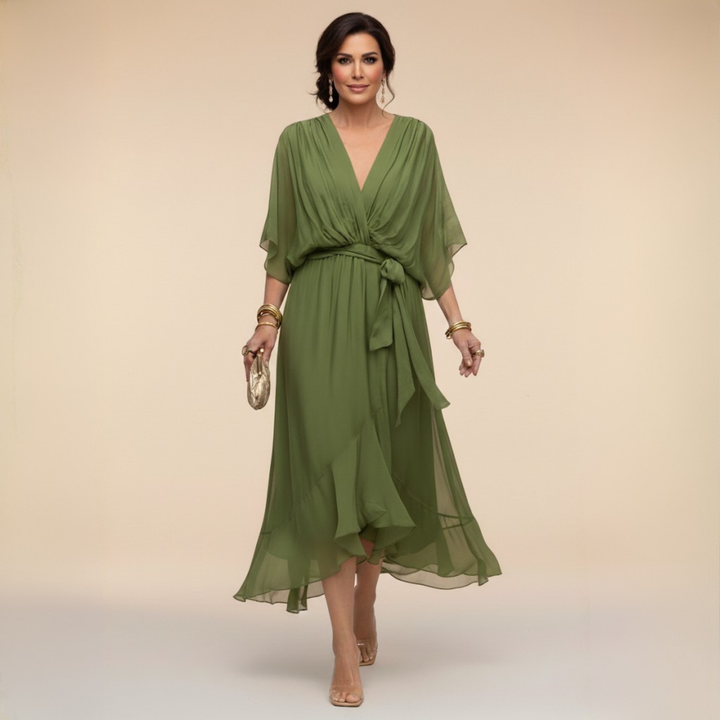 Jennifer | V-neck dress