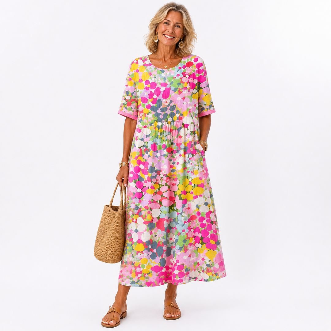 Emanuellia I Printed Loose Dress