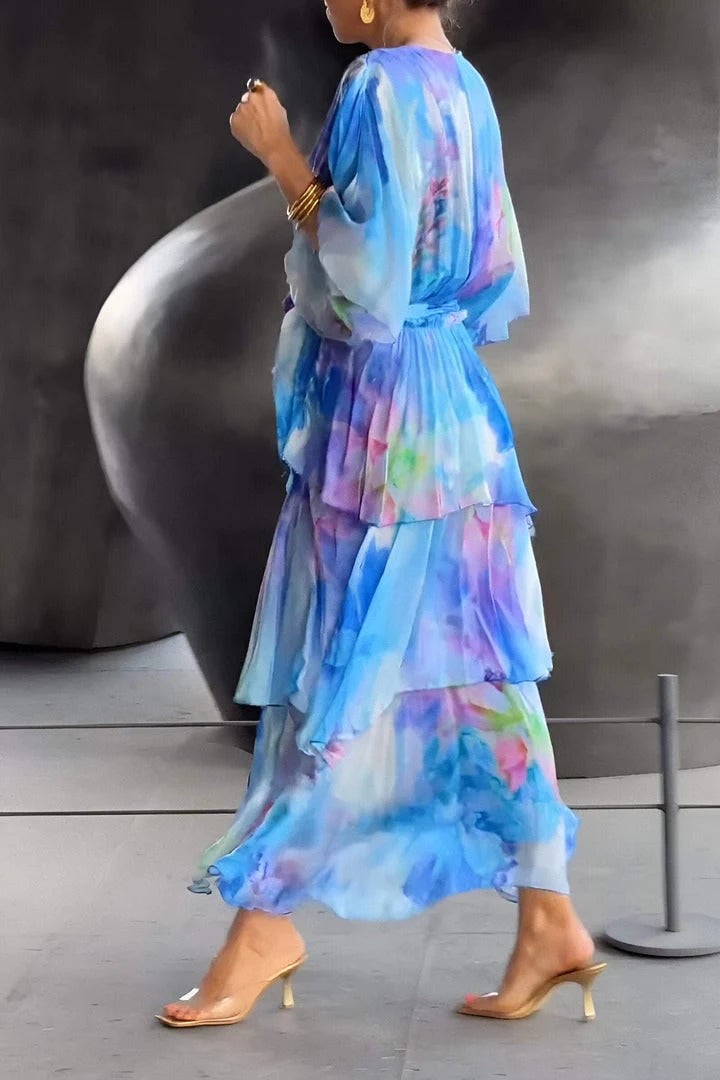 Bohemian Print Maxi Dress – Summer Festival Style