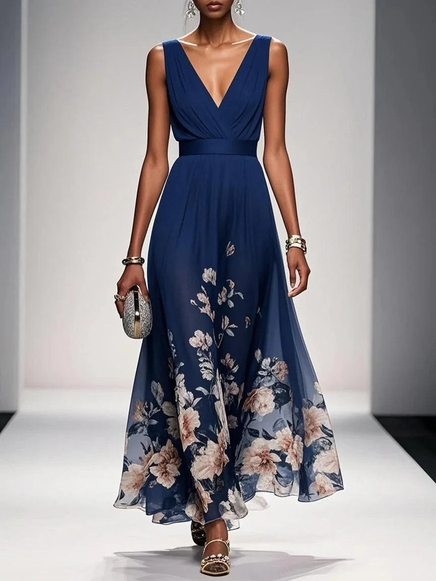 Belinda | Maxi Dress V Neck