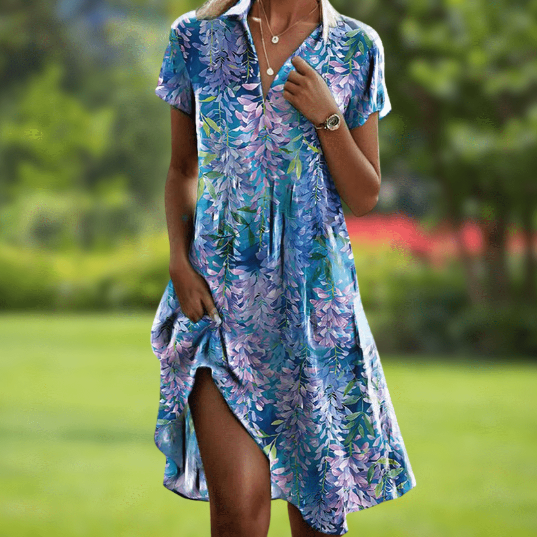 Firi™ | Elegant Printed Dress