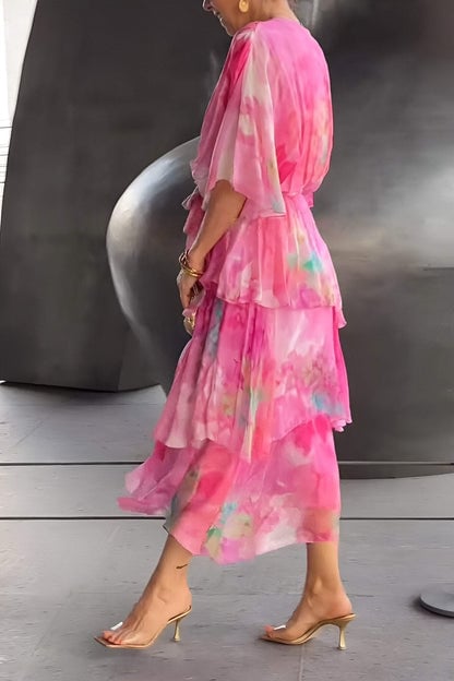 Bohemian Print Maxi Dress – Summer Festival Style