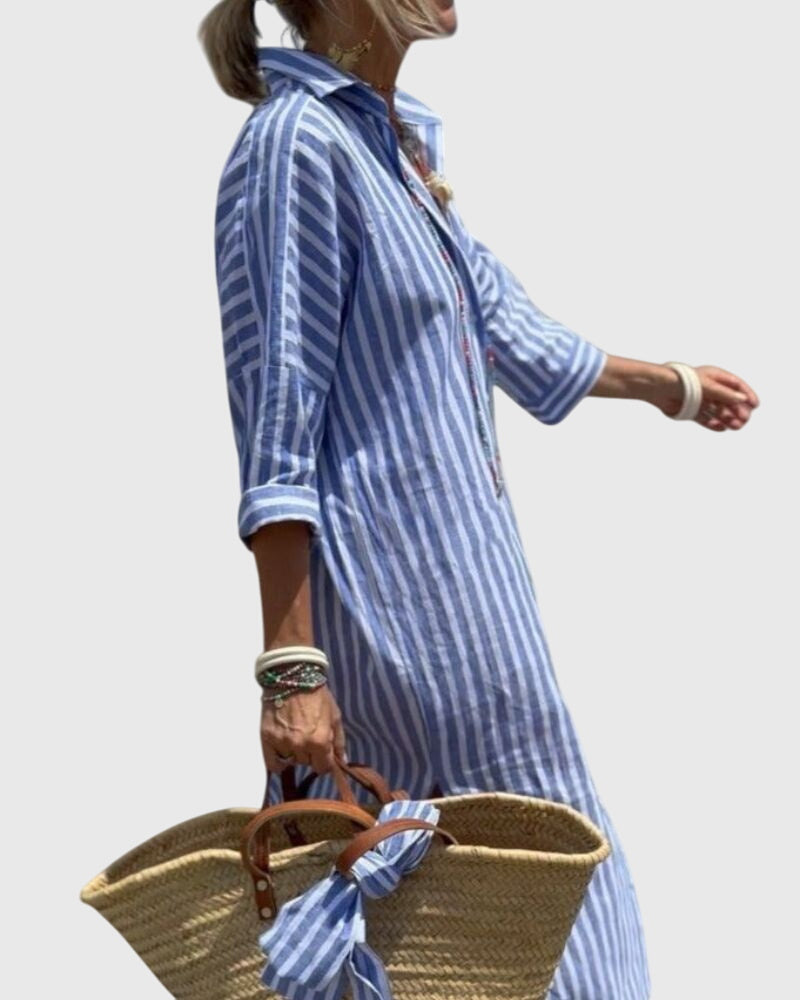 Jamie | Classic Striped Dress