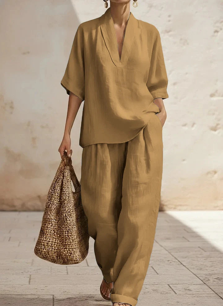 Lilly | Effortless Linen Two-Piece Set