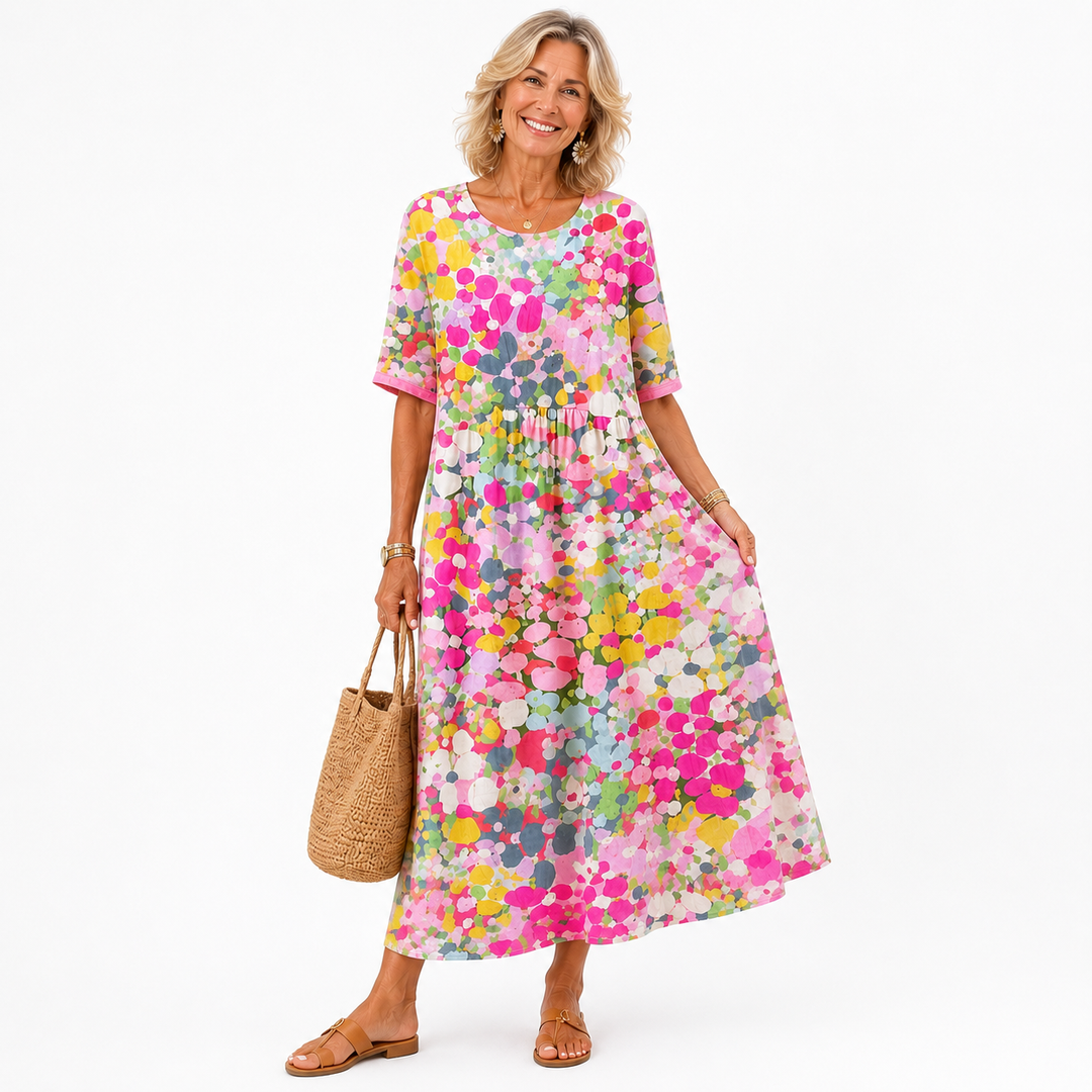 Emanuellia I Printed Loose Dress