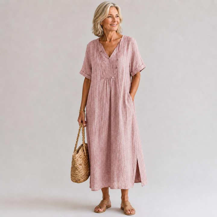 Vaelora™ | Driftline Maxi Dress