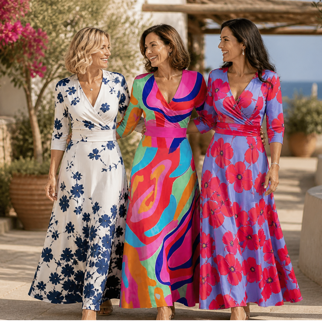 Valerisse™ | Luxury Floral Dress