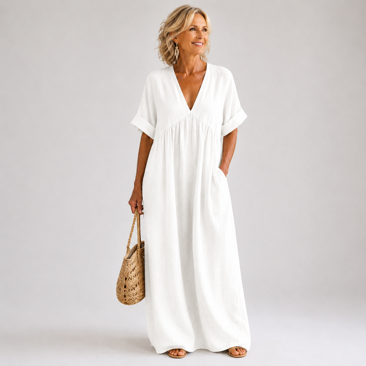 Solmara™ | Coastal Flow Maxi Dress