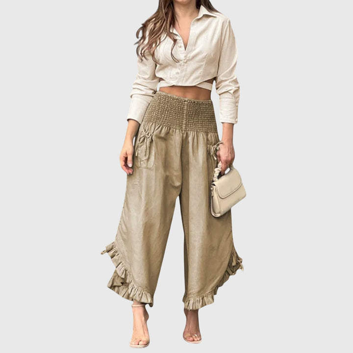 Jamie | Casual Pants with Fashionable Pleats
