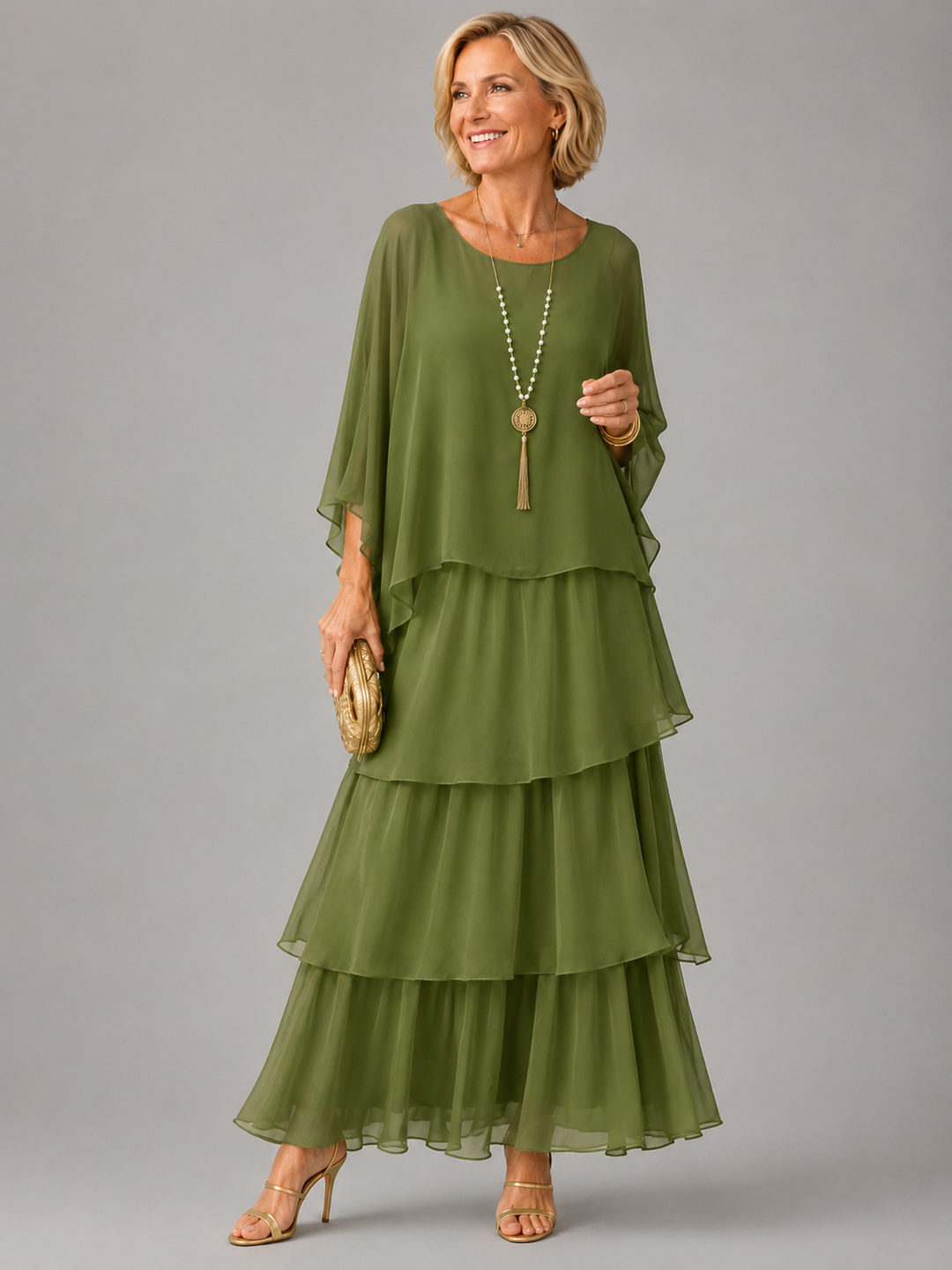 Laura™ | Elegant Flowing Maxi Dress
