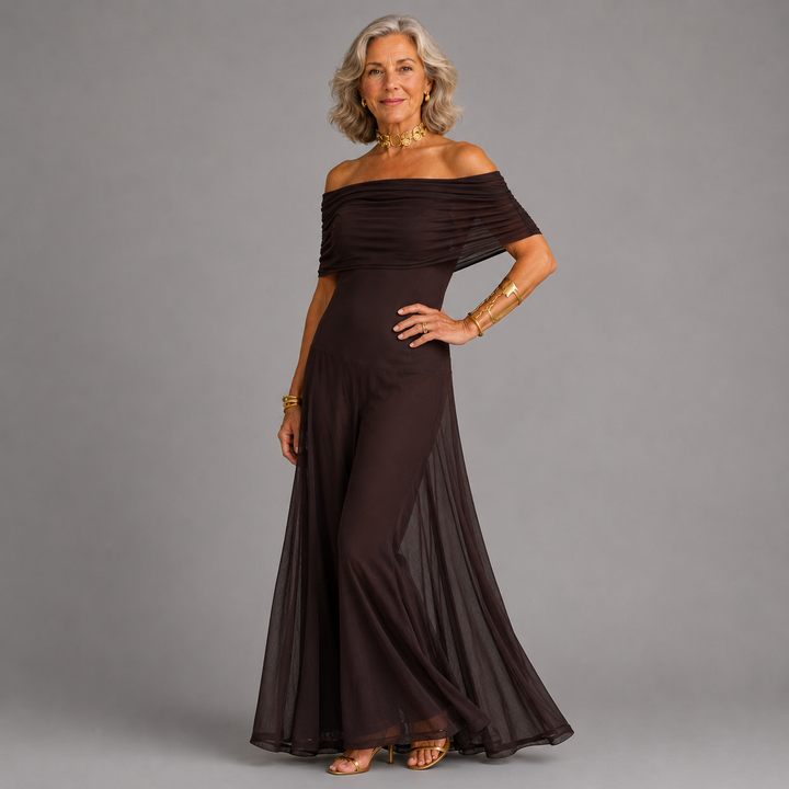 Valmira™ | Off-Shoulder Flow Maxi Dress