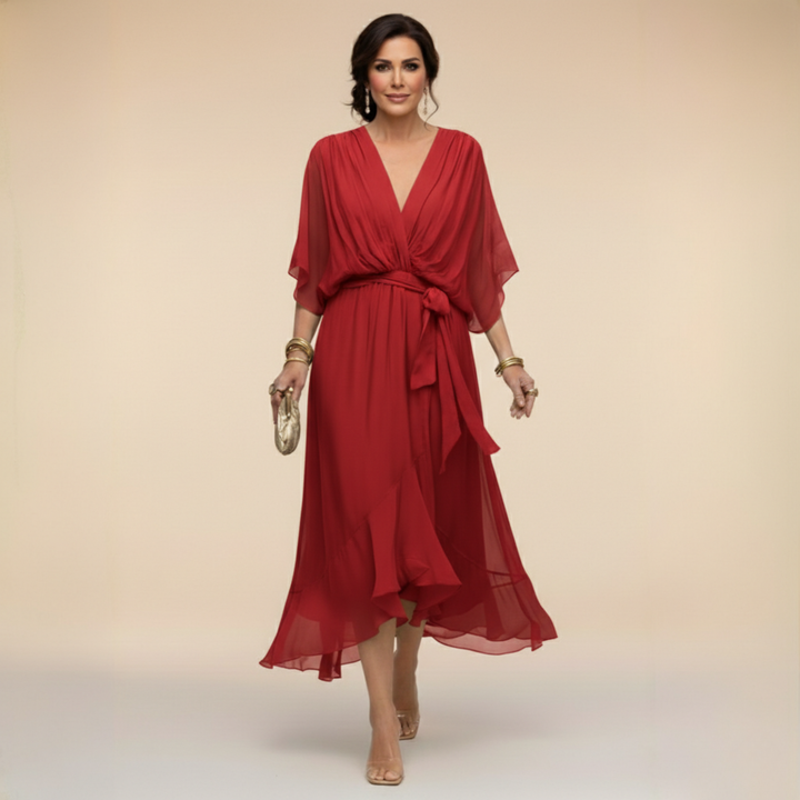 Amanda | V-neck dress