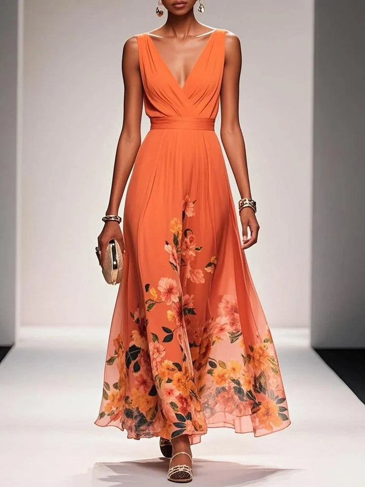 Belinda | Maxi Dress V Neck