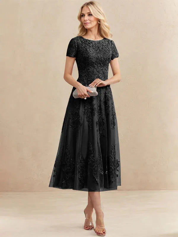 Lucelle™ | Timeless Lace Elegance Dress
