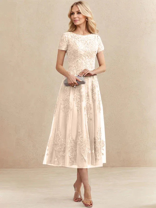 Lucelle™ | Timeless Lace Elegance Dress
