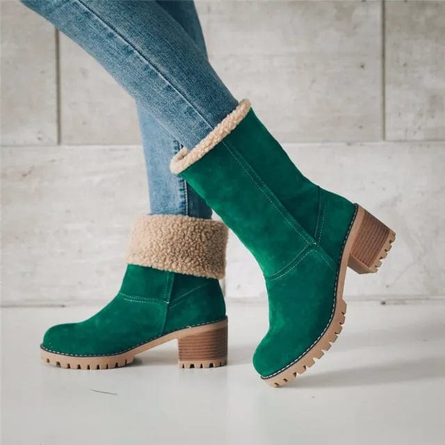 Ella | Mid-Calf Wool Boots
