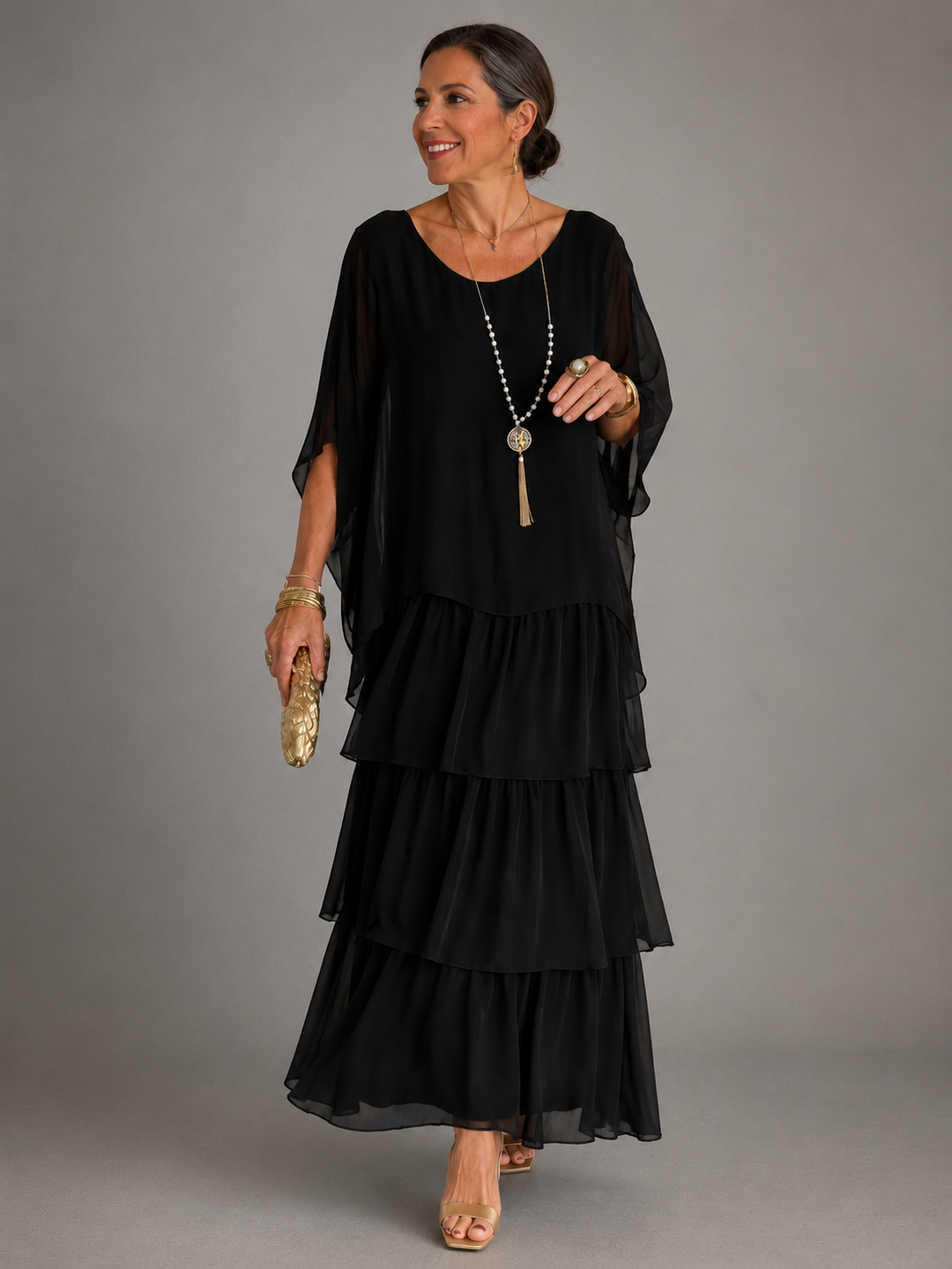 Seraphina™ | Elegant Flowing Maxi Dress