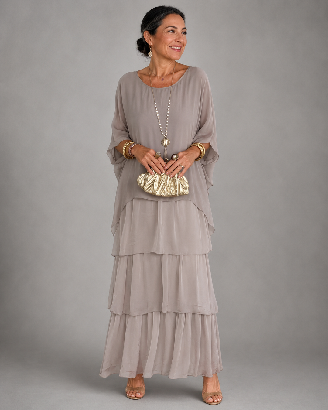 Valerie™ | Elegant Flowing Maxi Dress