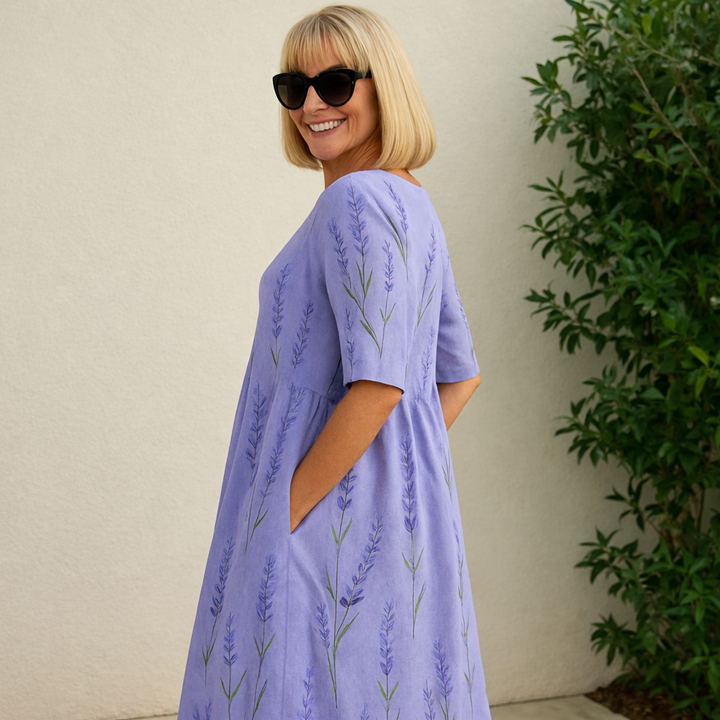 Lily | Midi Dress - Effortless Comfort