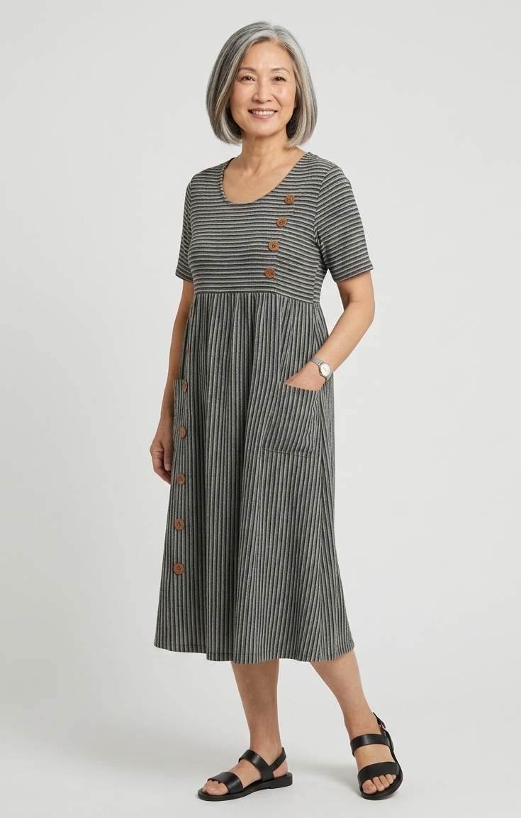 Belle | Striped Summer Dress