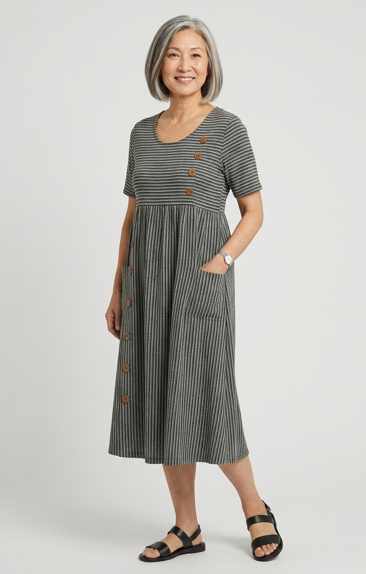 Belle | Striped Summer Dress