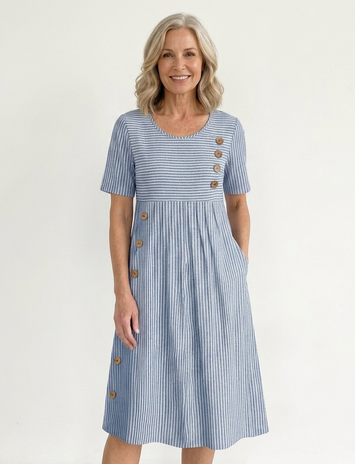 Belle | Striped Summer Dress