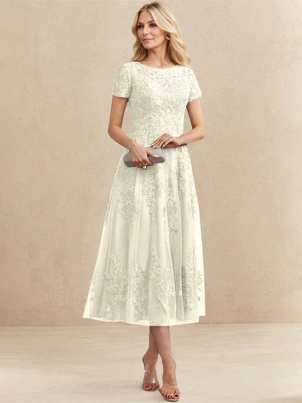 Lucelle™ | Timeless Lace Elegance Dress
