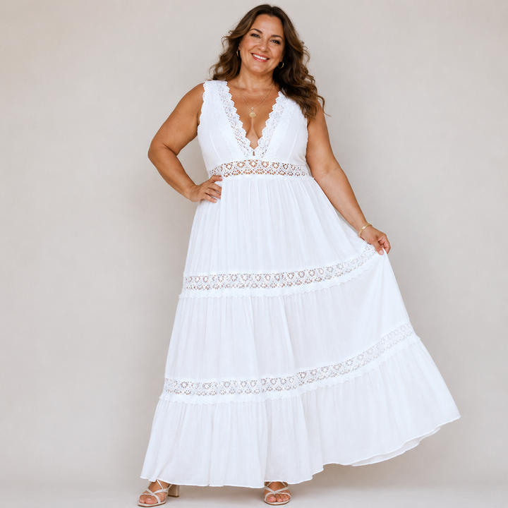 Keishanna I Maxi Boho Dress Flattering
