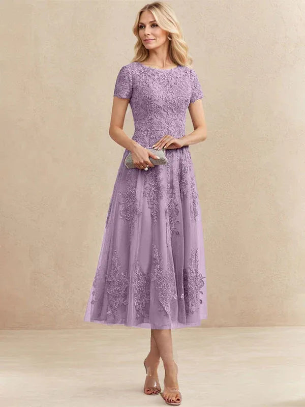 Lucelle™ | Timeless Lace Elegance Dress