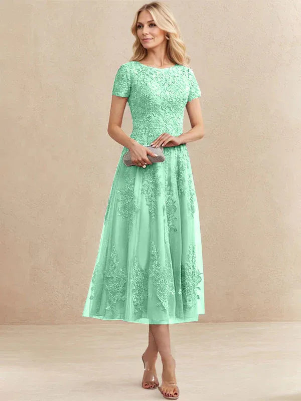 Lucelle™ | Timeless Lace Elegance Dress