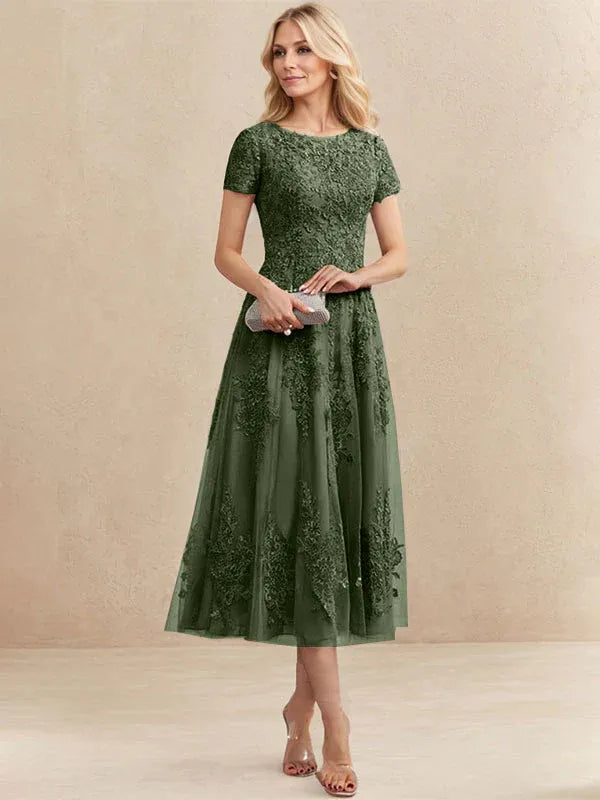 Lucelle™ | Timeless Lace Elegance Dress