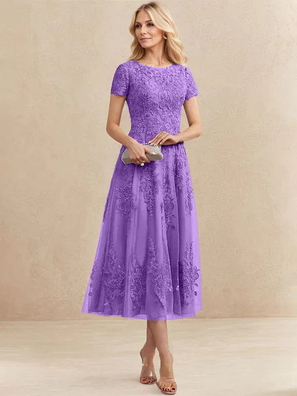 Lucelle™ | Timeless Lace Elegance Dress