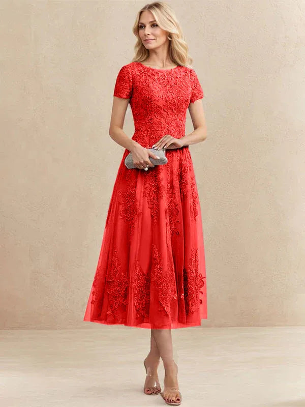 Lucelle™ | Timeless Lace Elegance Dress
