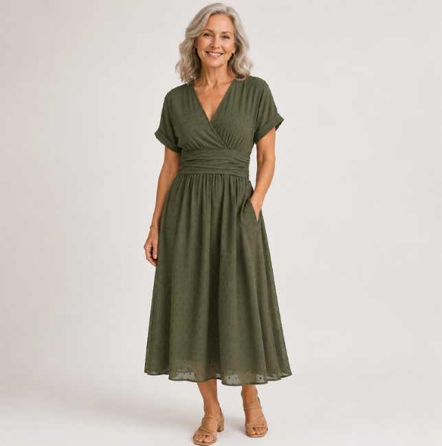 Margaux™ | Sophisticated Midi Dress