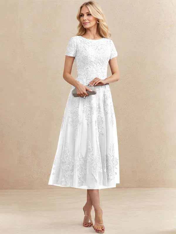 Lucelle™ | Timeless Lace Elegance Dress