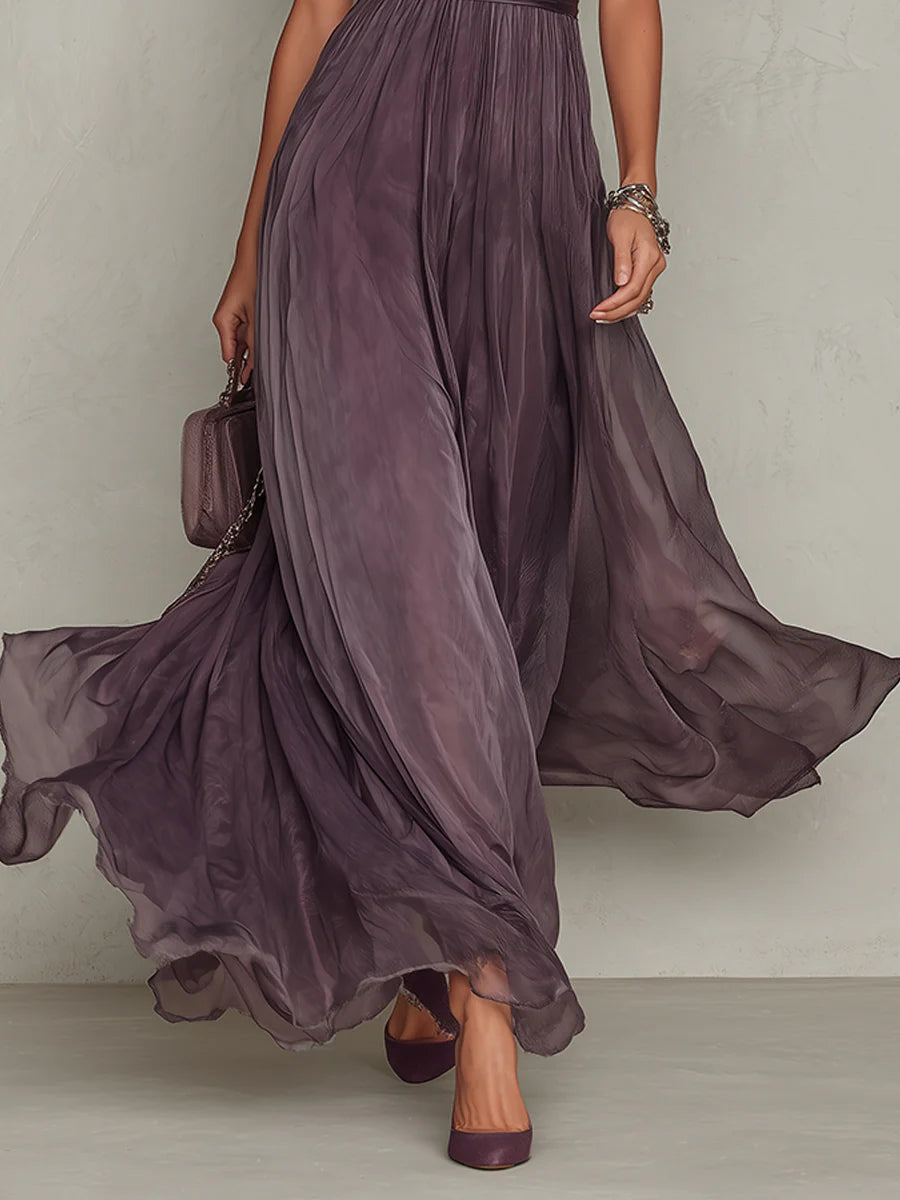 Seraphina™ | Elegant Chiffon Flow Maxi Dress