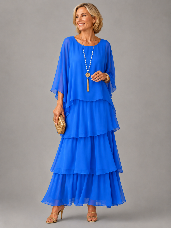 Evelyn™ | Elegant Flowing Maxi Dress