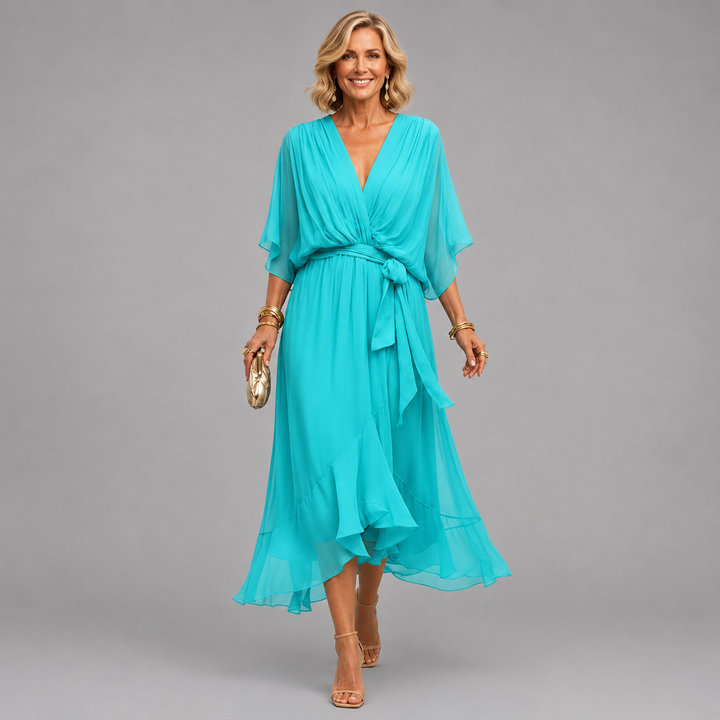 Christina | V-neck dress