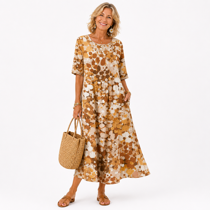 Emanuellia I Printed Loose Dress