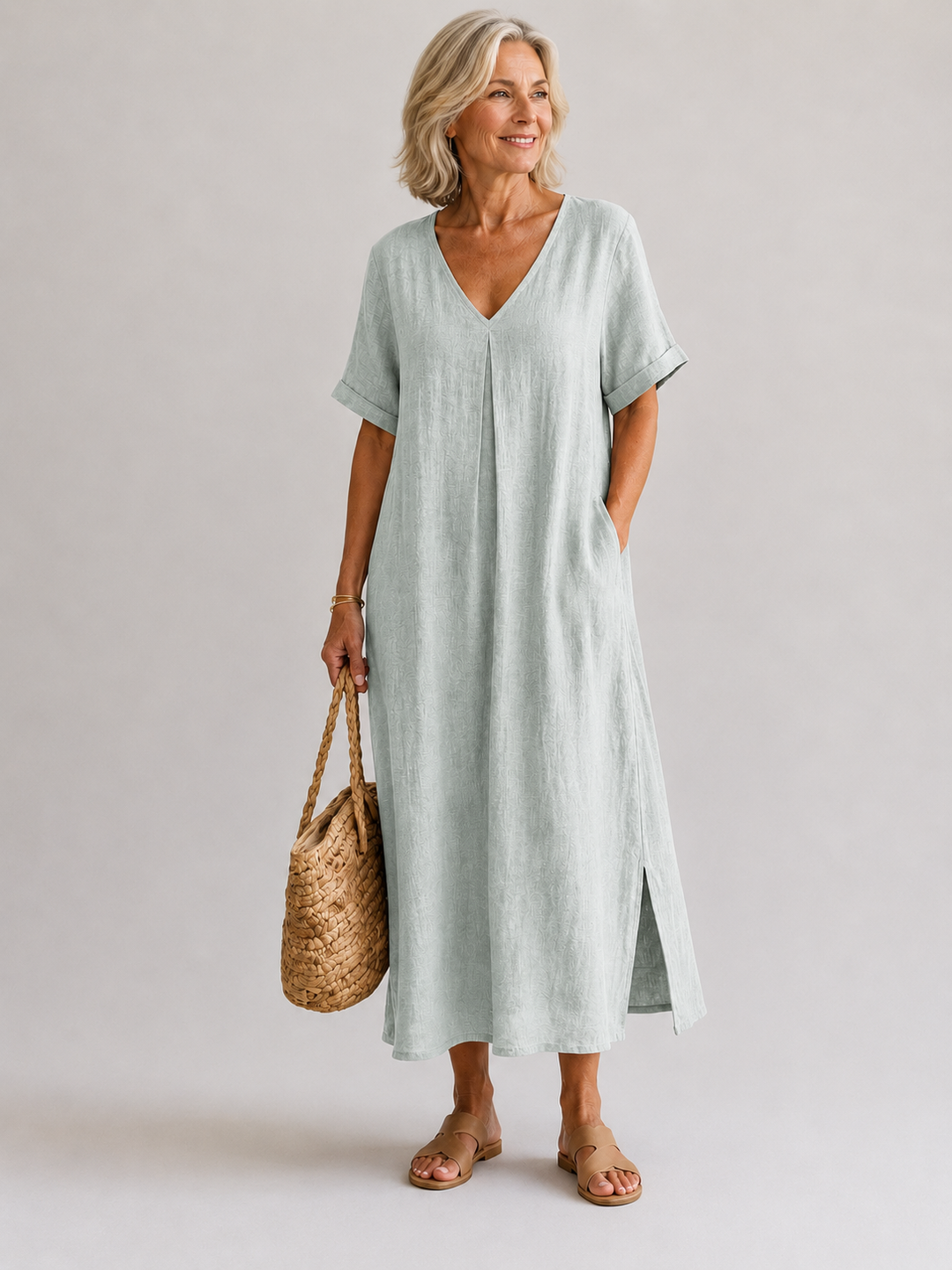 Aurelia™ | Soft Airflow Maxi Dress