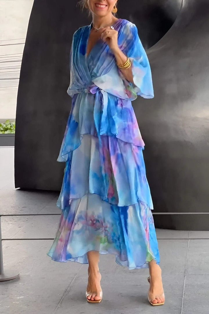 Bohemian Print Maxi Dress – Summer Festival Style