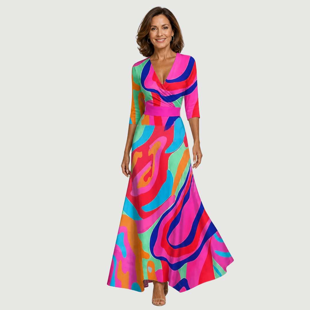 Valerisse™ | Luxury Floral Dress