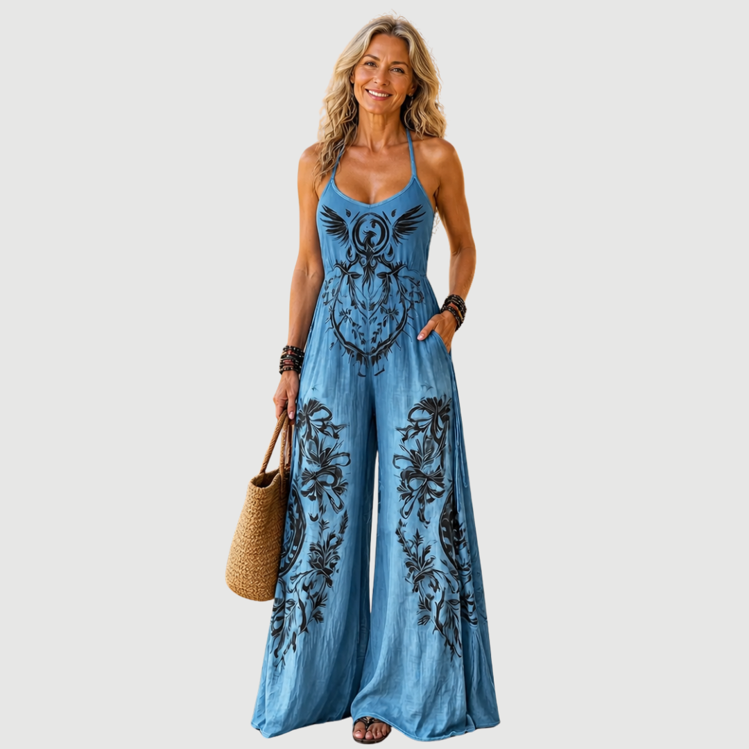 Zahara™ | Bold Bohemian Statement Jumpsuit