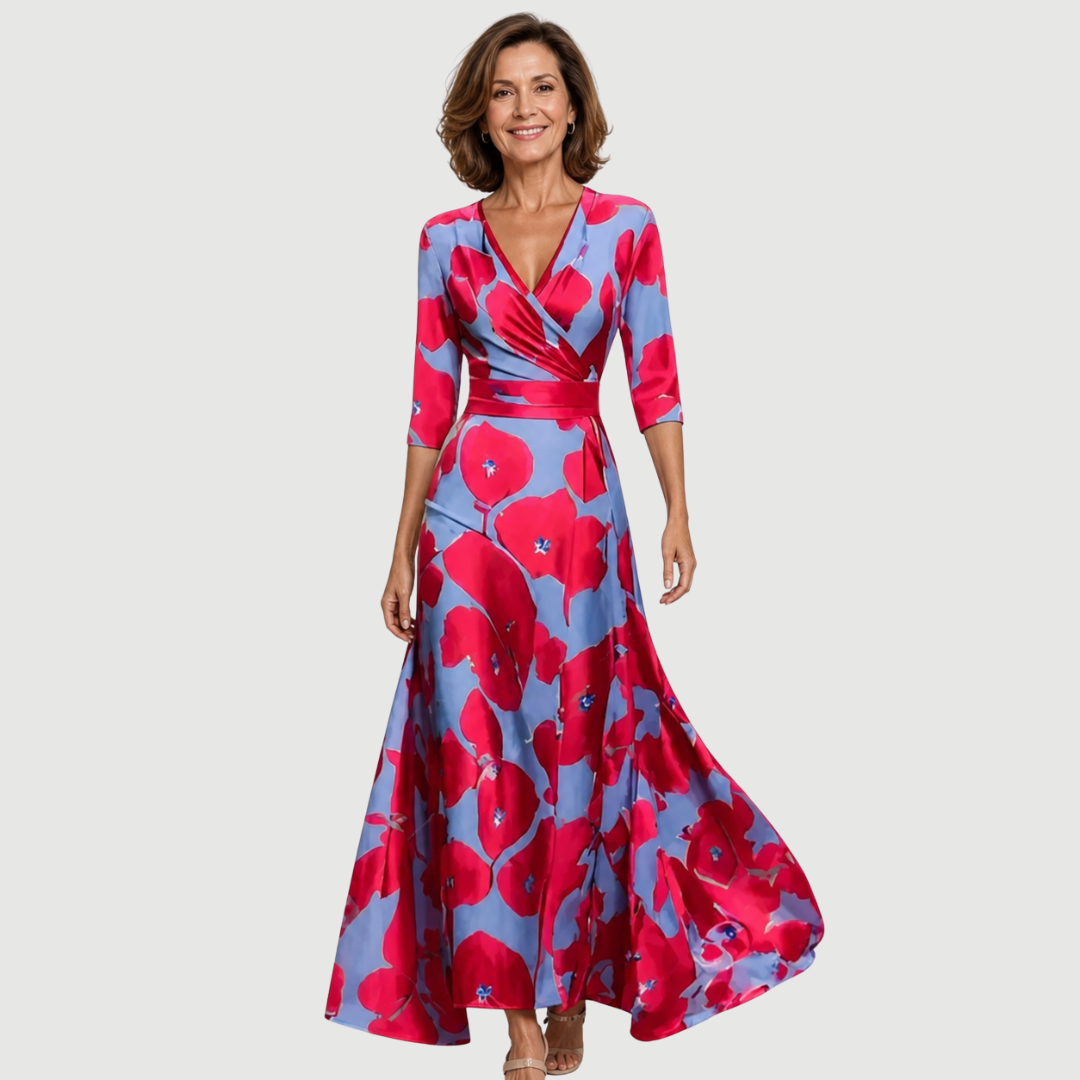Valerisse™ | Luxury Floral Dress