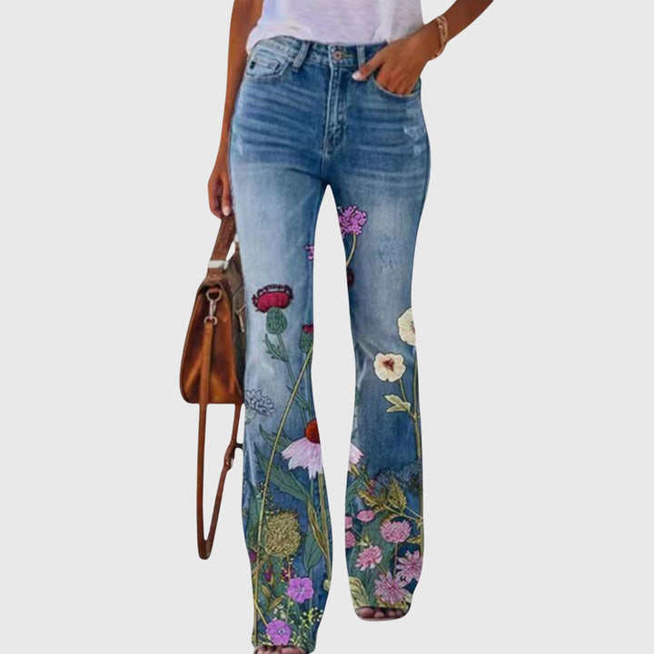 Jamie | Floral Print Pants