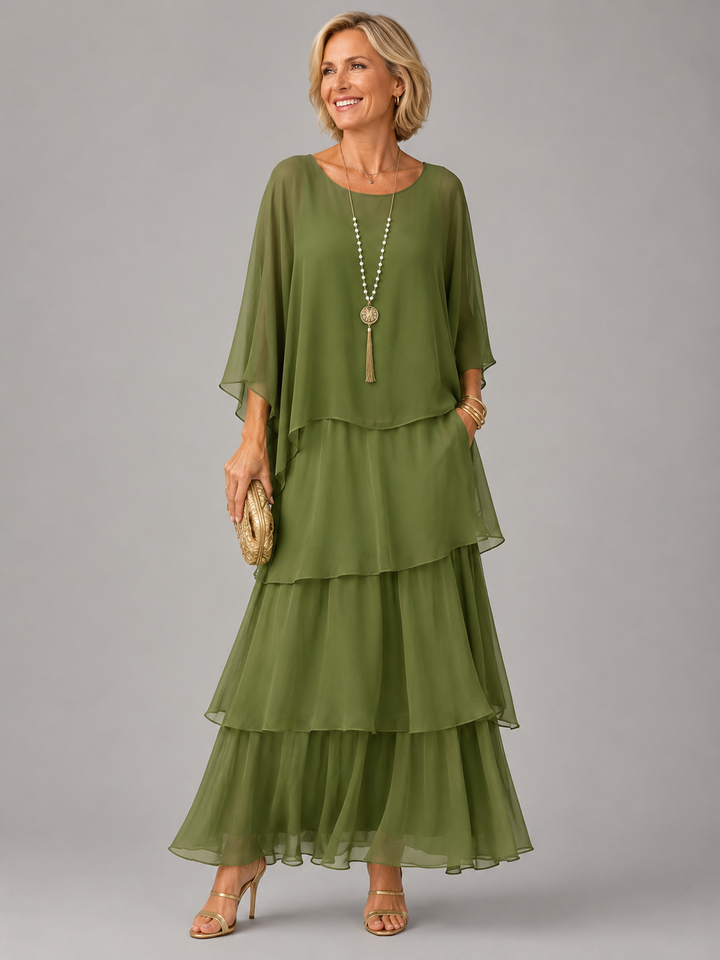 Laura™ | Elegant Flowing Maxi Dress