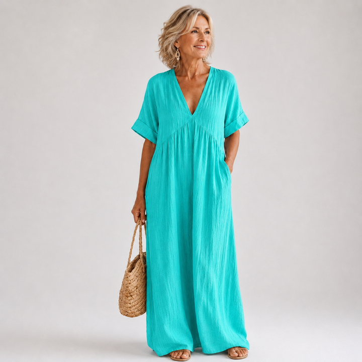 Solmara™ | Coastal Flow Maxi Dress